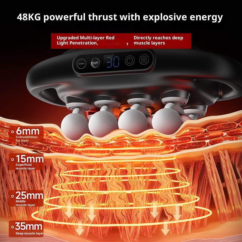 16-Head Deep Tissue Massage Gun
