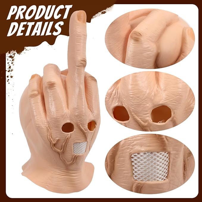 Funny Middle Finger Mask