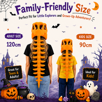 Dinosaur Skeleton Plush Costume
